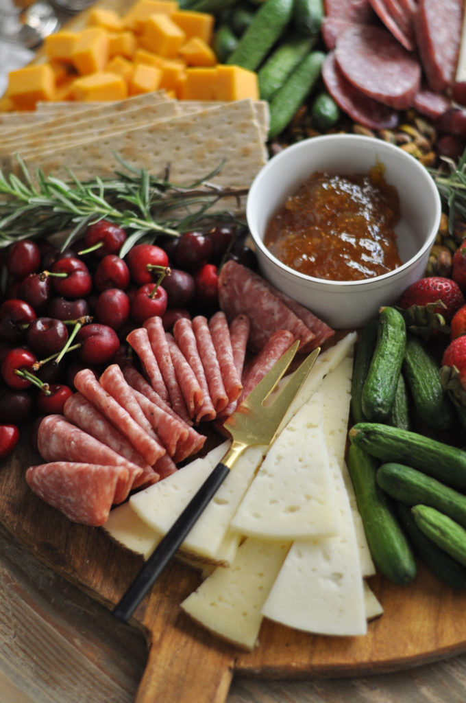 Parchment Paper Charcuterie Board